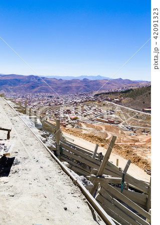 Potosi aerial view,Bolivia 42091323
