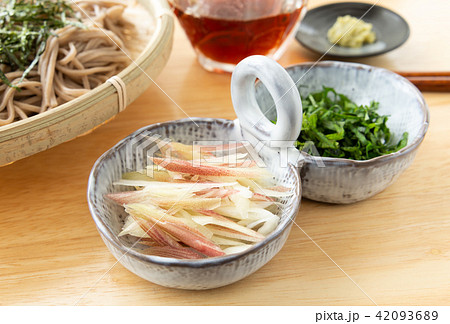 みょうが 薬味 ソバ みょうが 薬味 ソバ 42093689