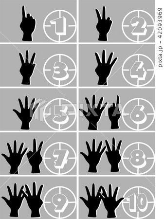 hands and numbers 42093969