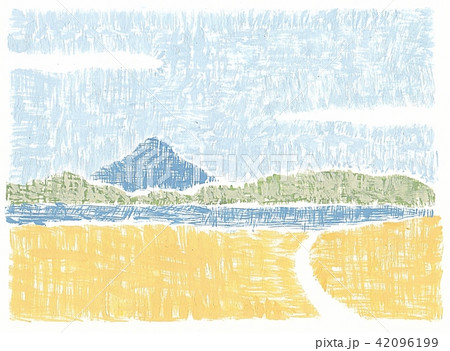 開聞岳と池田湖 42096199