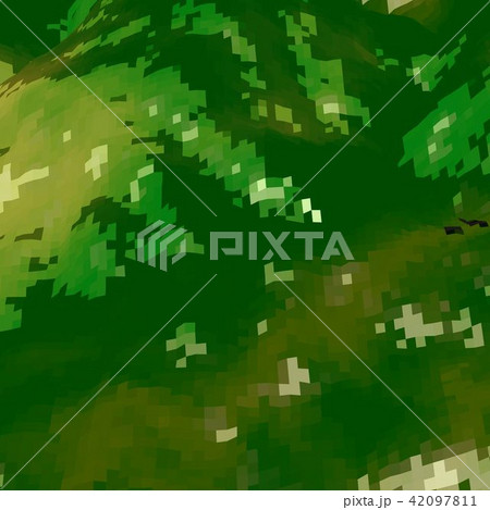 Abstract background with camouflage khaki colors and pixelated s 42097811