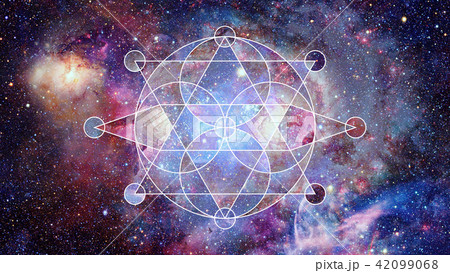 Abstract cosmos geometric background. Abstract cosmos geometric background. 42099068