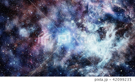 Galaxy and nebula. Galaxy and nebula. 42099235