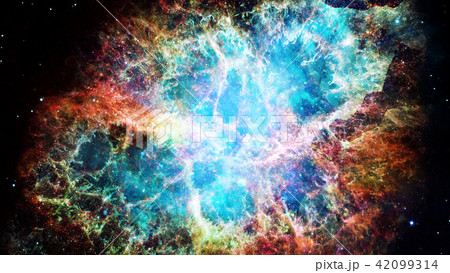 Nebula and open cluster in the universe. Nebula and open cluster in the universe. 42099314