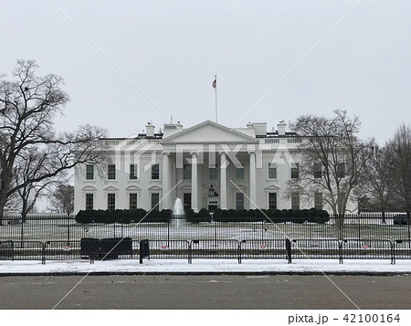 ホワイトハウス　雪　引 42100164