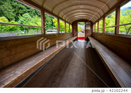 千頭駅　道の駅　奥大井音戯の郷　トロッコ列車の展示車両 42102244