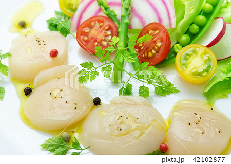 ホタテのカルパッチョ 42102877