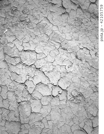 Cracks on the salt ground. Textured background for design 42105759