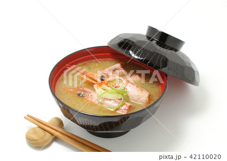 みそ汁、えびの頭汁 みそ汁、えびの頭汁 42110020