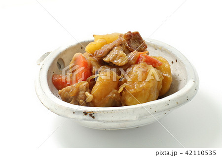 肉じゃが、煮物、煮崩れ、男爵いも、ほくほく 肉じゃが、煮物、煮崩れ、男爵いも、ほくほく 42110535