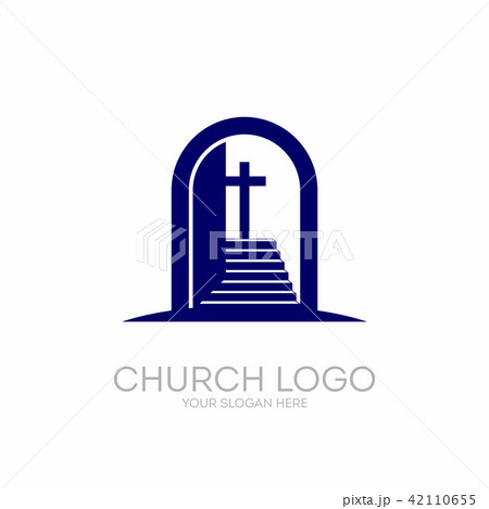 Church logo. Christian symbols. 42110655