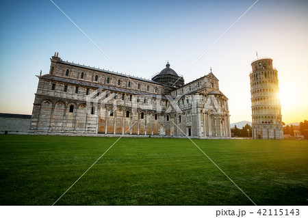 Leaning Tower of Pisa in Pisa - Italy 42115143