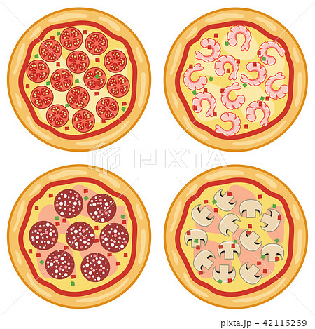 vector collection of italian pizza icons vector collection of italian pizza icons 42116269