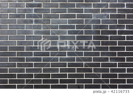 stone black bricks with white seams wall horisontal pattern texture background stone black bricks with white seams wall horisontal pattern texture background 42116735