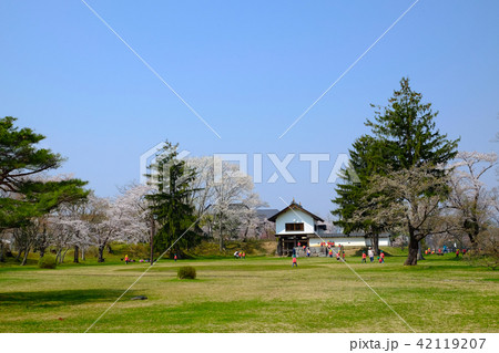 岩手県の花巻城跡 42119207