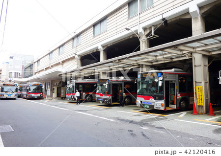 東急綱島駅のバスのりば 42120416