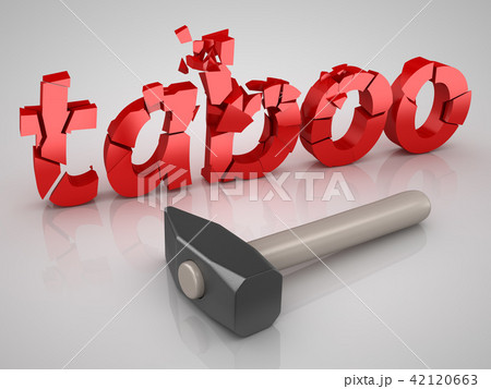 Break taboo concept 42120663