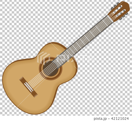 クラシックギターのイメージイラストのイラスト素材