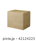 cardboard box on white background 42124223