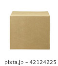 cardboard box on white background 42124225