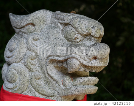 吹田　吉志部神社　狛犬（阿形） 42125219