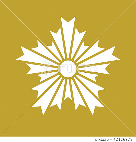 旭日章シンボルマークのイラスト素材 [42126375] - PIXTA