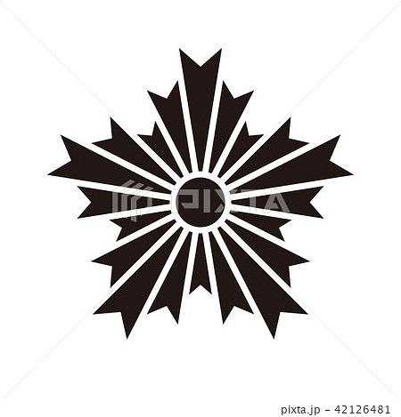 旭日章シンボルマークのイラスト素材 [42126481] - PIXTA