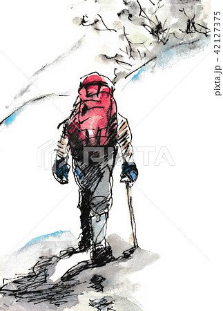 登山荷物運び 登山荷物運び 42127375