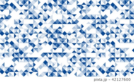 Abstract geometric seamless pattern dark blue 42127600