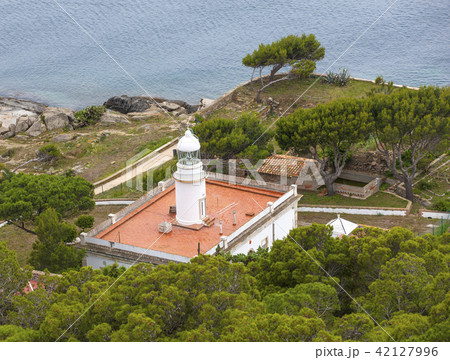 Roses lighthouse on northern coast Roses lighthouse on northern coast 42127996