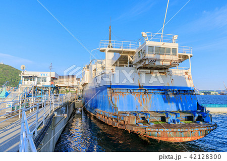 函館_青函連絡船摩周丸の写真素材 [42128300] - PIXTA