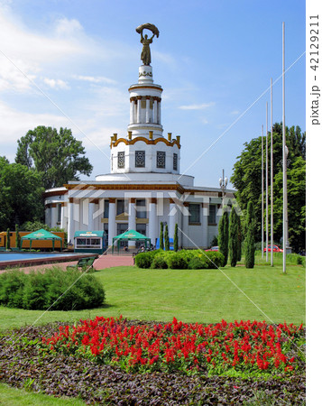 an excellent religious construction on the backgro 42129211