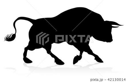 Bull Silhouette 42130014