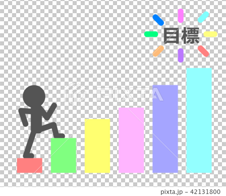 使用圖表統計設定目標並努力的人 使用圖表統計設定目標並努力的人 42131800