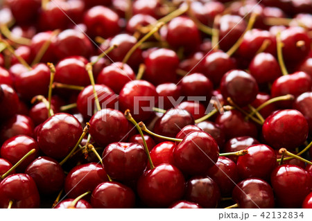 Background of cherries Background of cherries 42132834
