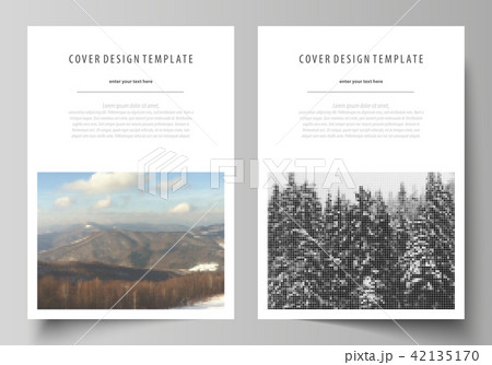 Business templates for brochure, magazine, flyer, booklet, report. Cover design template, vector 42135170
