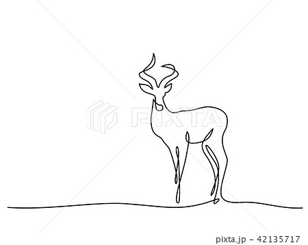 Impala walking symbol Impala walking symbol 42135717