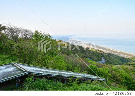 海沿いの街並み(新潟県) 海沿いの街並み(新潟県) 42136258