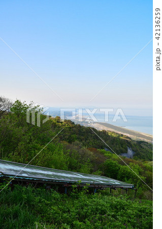 海沿いの街並み(新潟県) 海沿いの街並み(新潟県) 42136259
