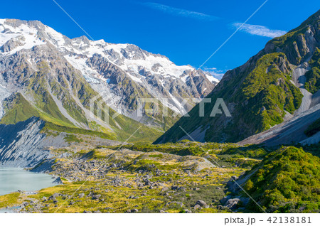 マウントクック国立公園のフッカーバレートラック 42138181