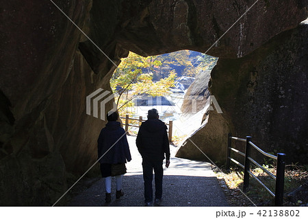 夏季シーズンの御嶽昇仙峡（石門） 42138802