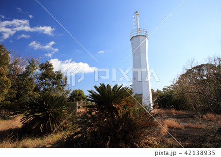 出羽島(てばじま)「重要伝統的建造物群保存地区」にある出羽島灯台 出羽島(てばじま)「重要伝統的建造物群保存地区」にある出羽島灯台 42138935