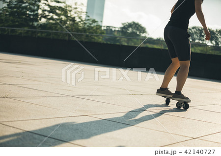skateboarding with freeline outdoors 42140727