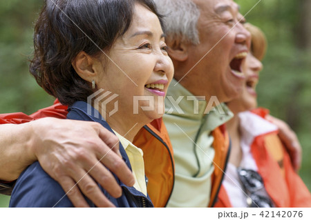 韓国人 高齢者 老人 42142076
