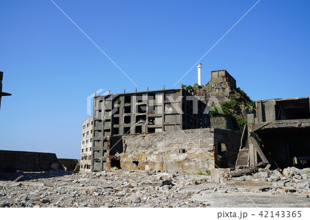 世界文化遺産 軍艦島 長崎 世界文化遺産 軍艦島 長崎 42143365