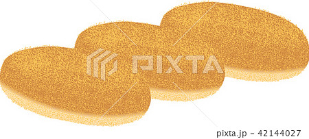 きなこ揚げパンのイラスト素材 42144027 Pixta