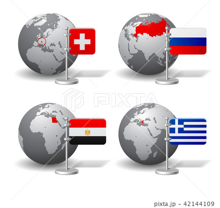 Switzerland, Russia, Egypt and Greece location 42144109