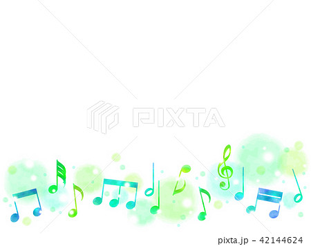 音符の背景のイラスト素材