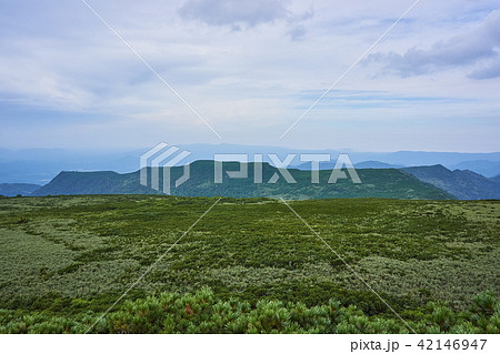 北海道 函岳山頂からの景色 北海道 函岳山頂からの景色 42146947