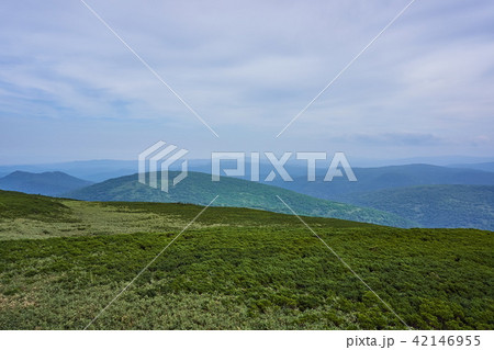 北海道 函岳山頂からの景色 北海道 函岳山頂からの景色 42146955